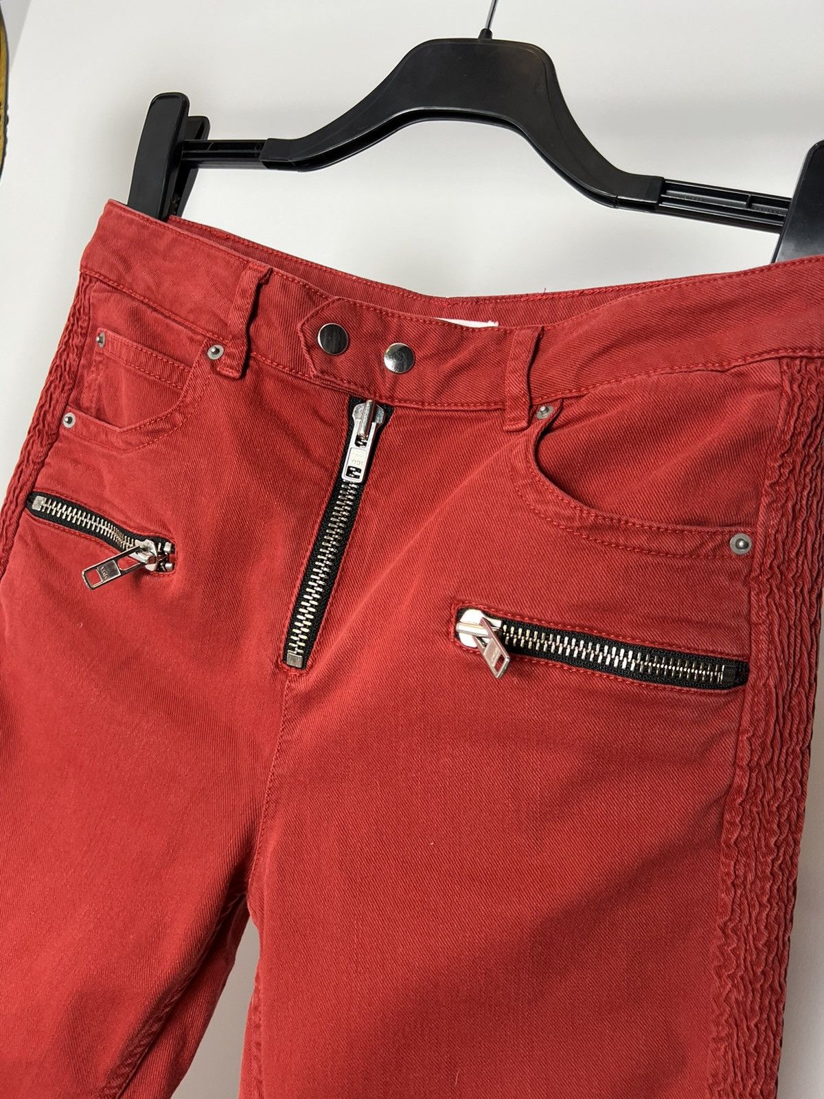 Isabel Marant Isabel Marant Etoile pelona biker style jeans Size 28" / US 6 / IT 42 - 3 Thumbnail
