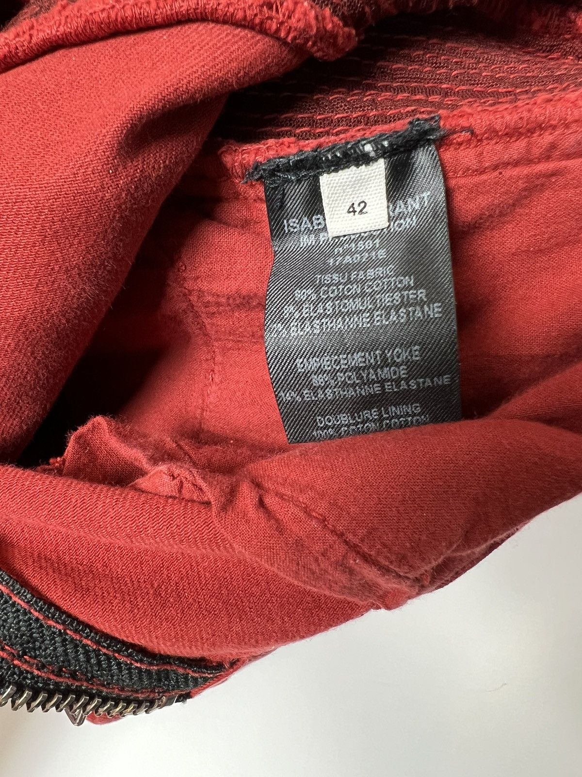 Isabel Marant Isabel Marant Etoile pelona biker style jeans Size 28" / US 6 / IT 42 - 7 Thumbnail
