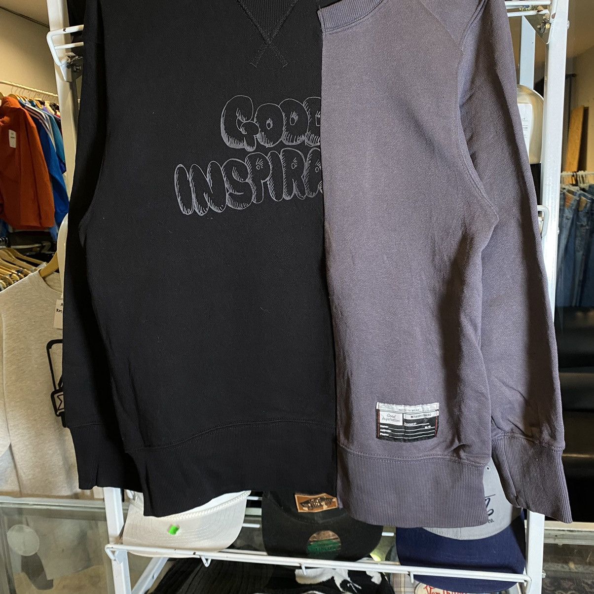 Maison MIHARA YASUHIRO Miharayasuhiro Good Inspiration Reconstructed Sweatshirt Size US M / EU 48-50 / 2 - 4 Thumbnail