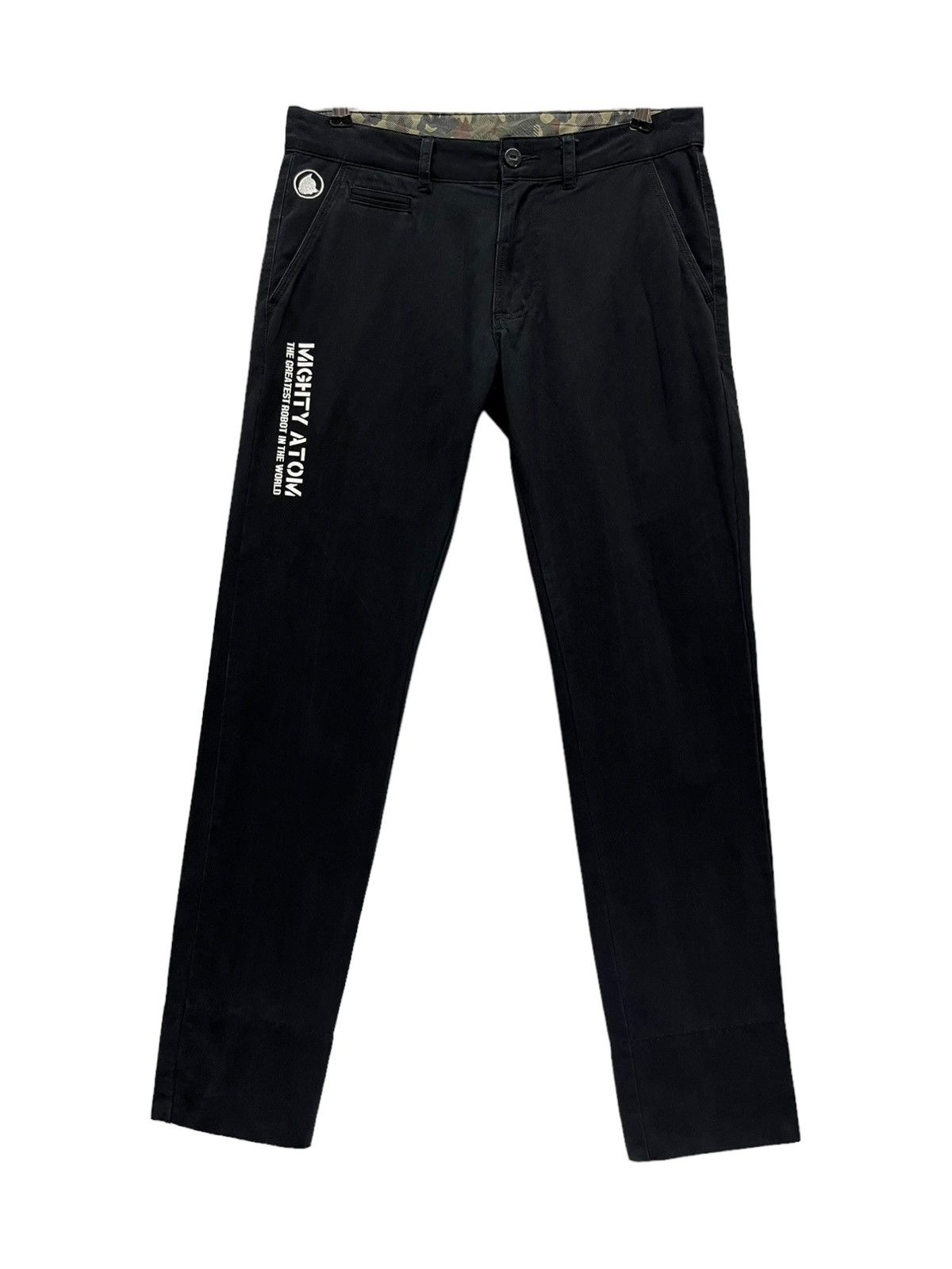 Anime FYE🔥Vintage 90’s MIGHTY ATOM ASTRO BOY Black Slim Fit Pants Size US 31 - 4 Thumbnail