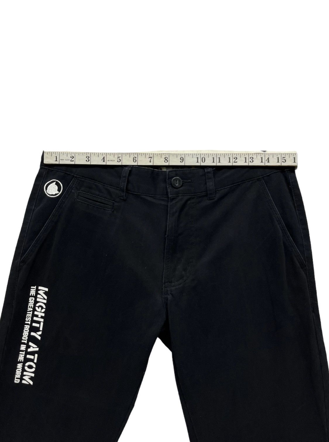Anime FYE🔥Vintage 90’s MIGHTY ATOM ASTRO BOY Black Slim Fit Pants Size US 31 - 13 Thumbnail