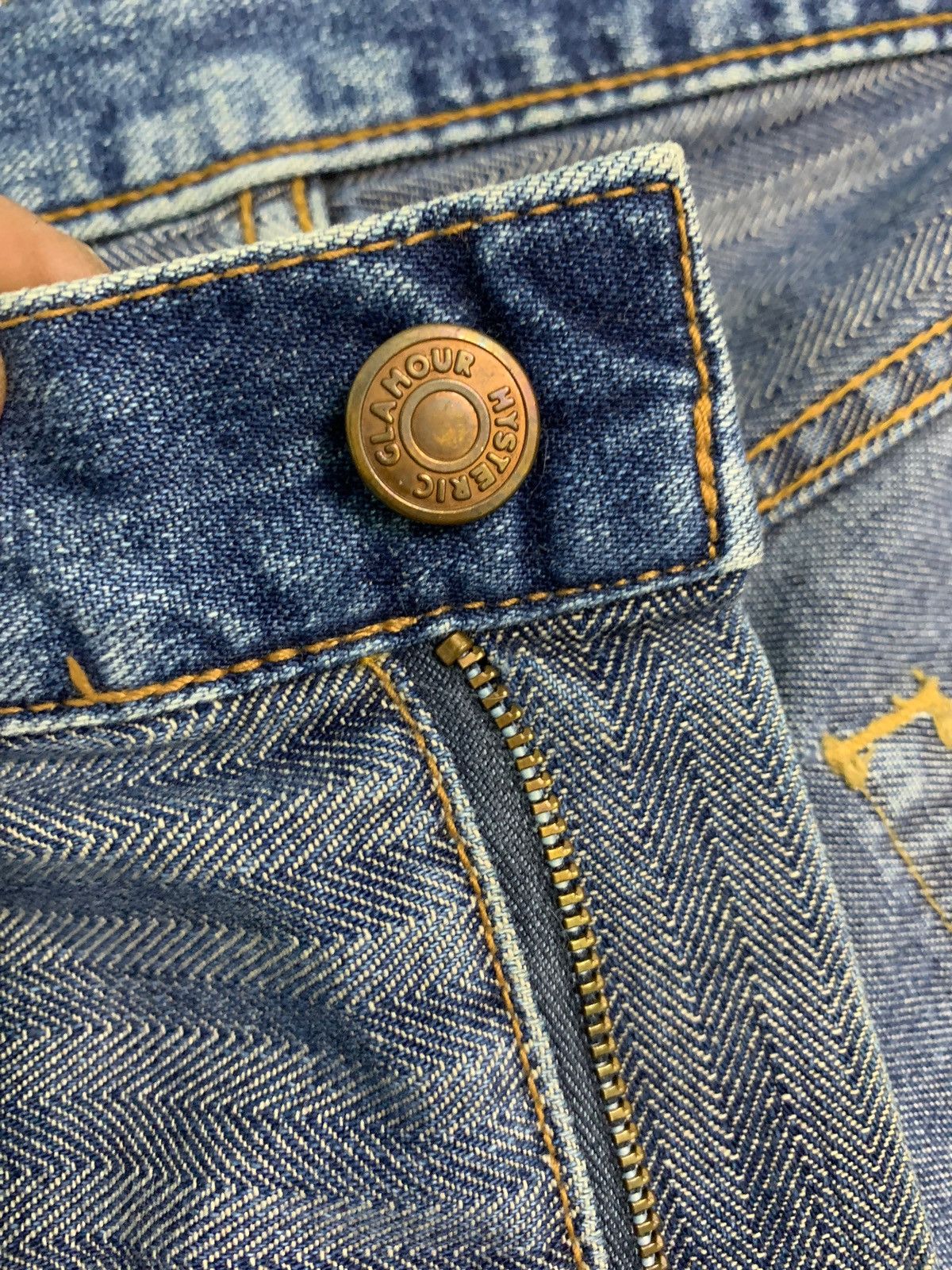 Hysteric Glamour Vintage Hysteric Hagi Denim Jeans Size US 30 / EU 46 - 9 Thumbnail