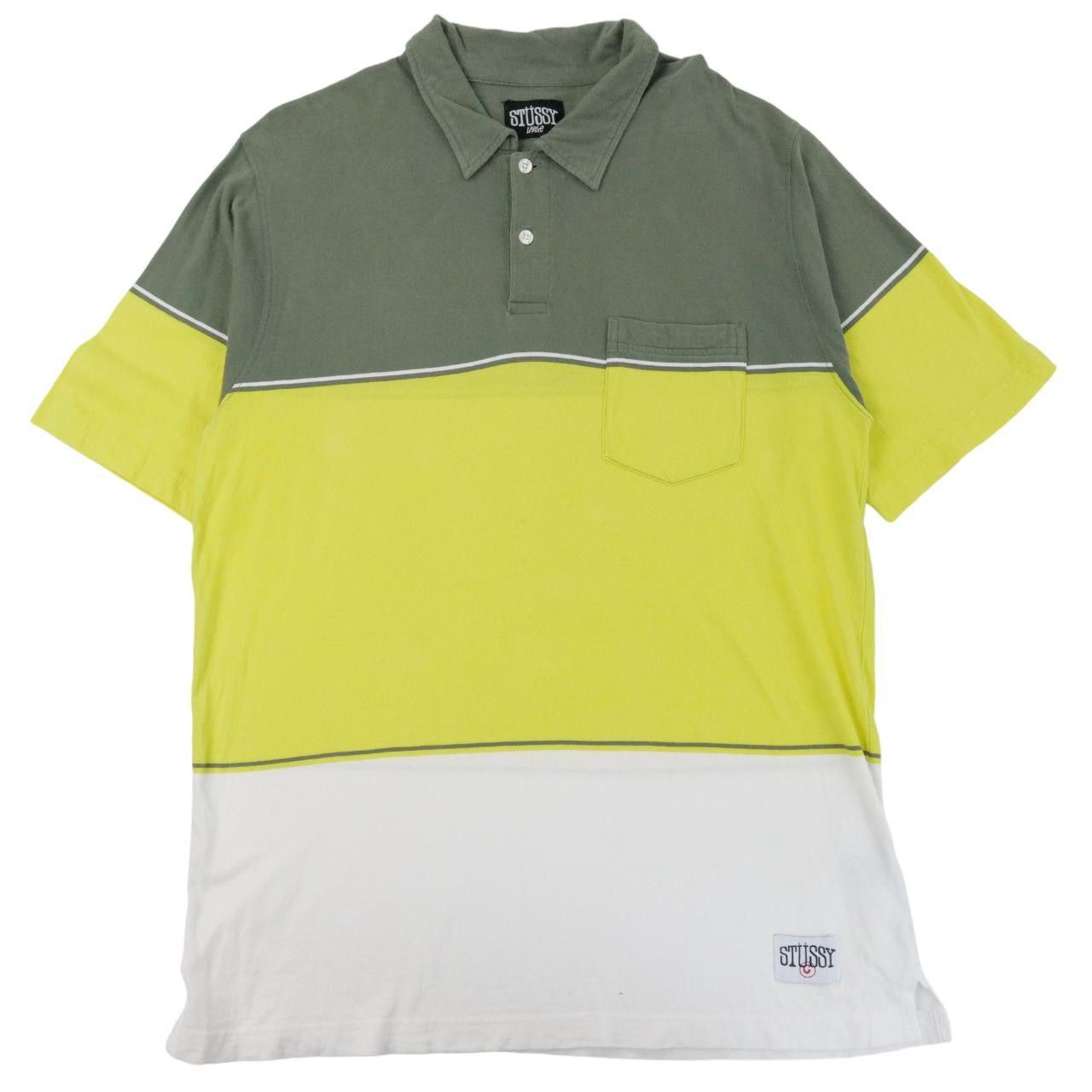 Vintage Stussy Polo Shirt Size L