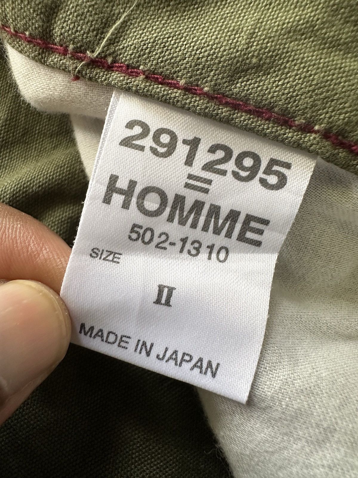291295=Homme Size 30/34 - 291295 Homme articulated knee pant archive Size US 30 / EU 46 - 17 Thumbnail