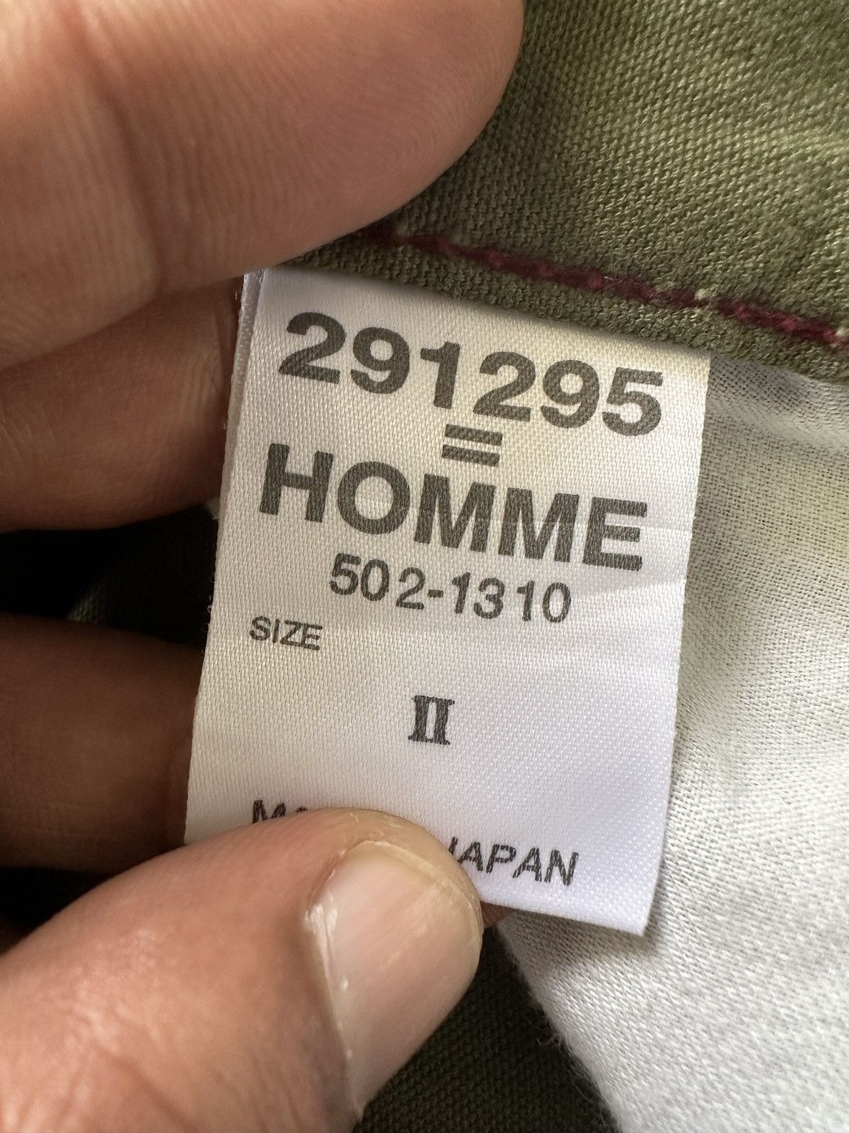 291295=Homme Size 30/34 - 291295 Homme articulated knee pant archive Size US 30 / EU 46 - 16 Thumbnail