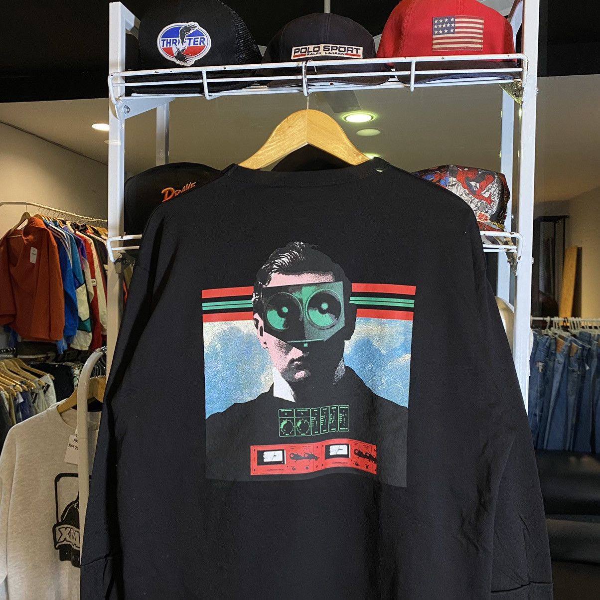 Jun Takahashi × Undercover Undercover Heavy Weight Long Sleeve Tee Black for GU Size US L / EU 52-54 / 3 - 3 Thumbnail