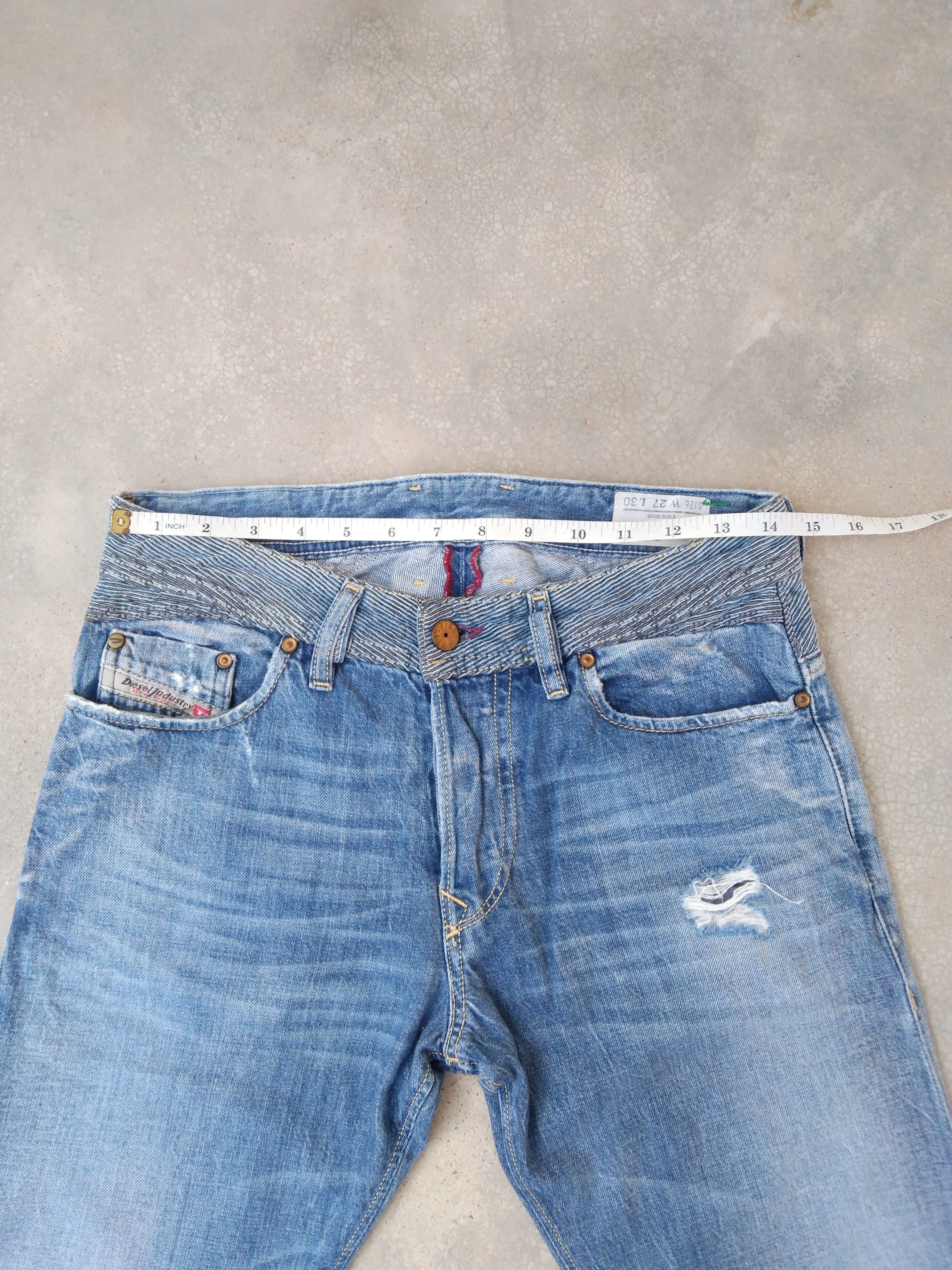 Diesel Vintage Distressed Diesel Industry Boot Cut Jeans 28x30 Size US 28 / EU 44 - 6 Thumbnail