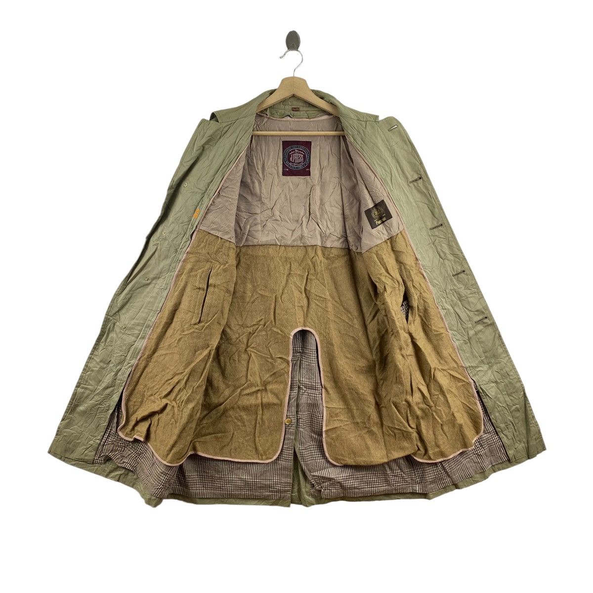 J. Press × Vintage Vintage J.PRESS New York Trench Coat Parka Size US L / EU 52-54 / 3 - 3 Thumbnail