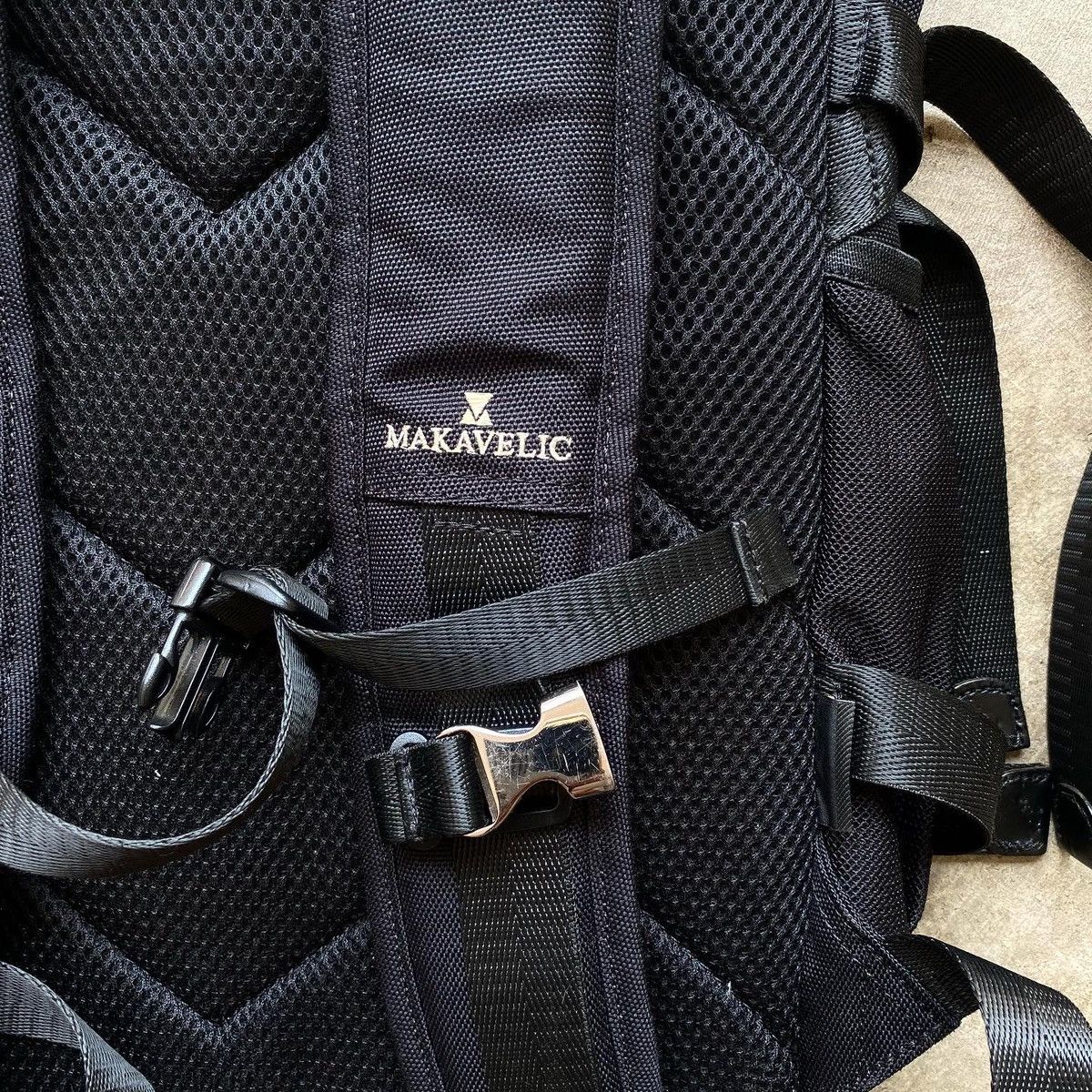 Makaveli MAKAVELIC Double Line Backpack – Urban Utility Design Size ONE SIZE - 9 Thumbnail