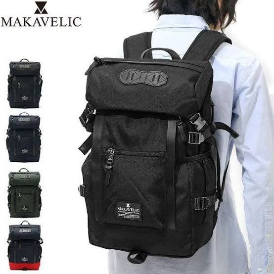 Makaveli MAKAVELIC Double Line Backpack – Urban Utility Design Size ONE SIZE - 11 Thumbnail