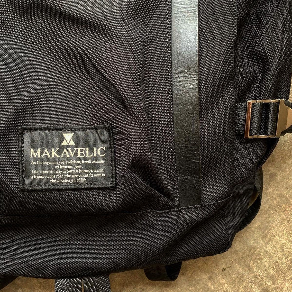 Makaveli MAKAVELIC Double Line Backpack – Urban Utility Design Size ONE SIZE - 6 Thumbnail