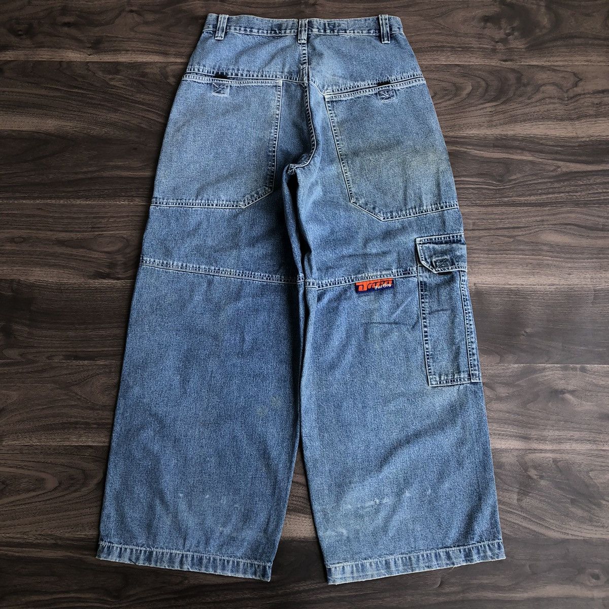 Vintage Y2K JNCO JEANS FAT BOY CARGO DENIM PANTS Grailed