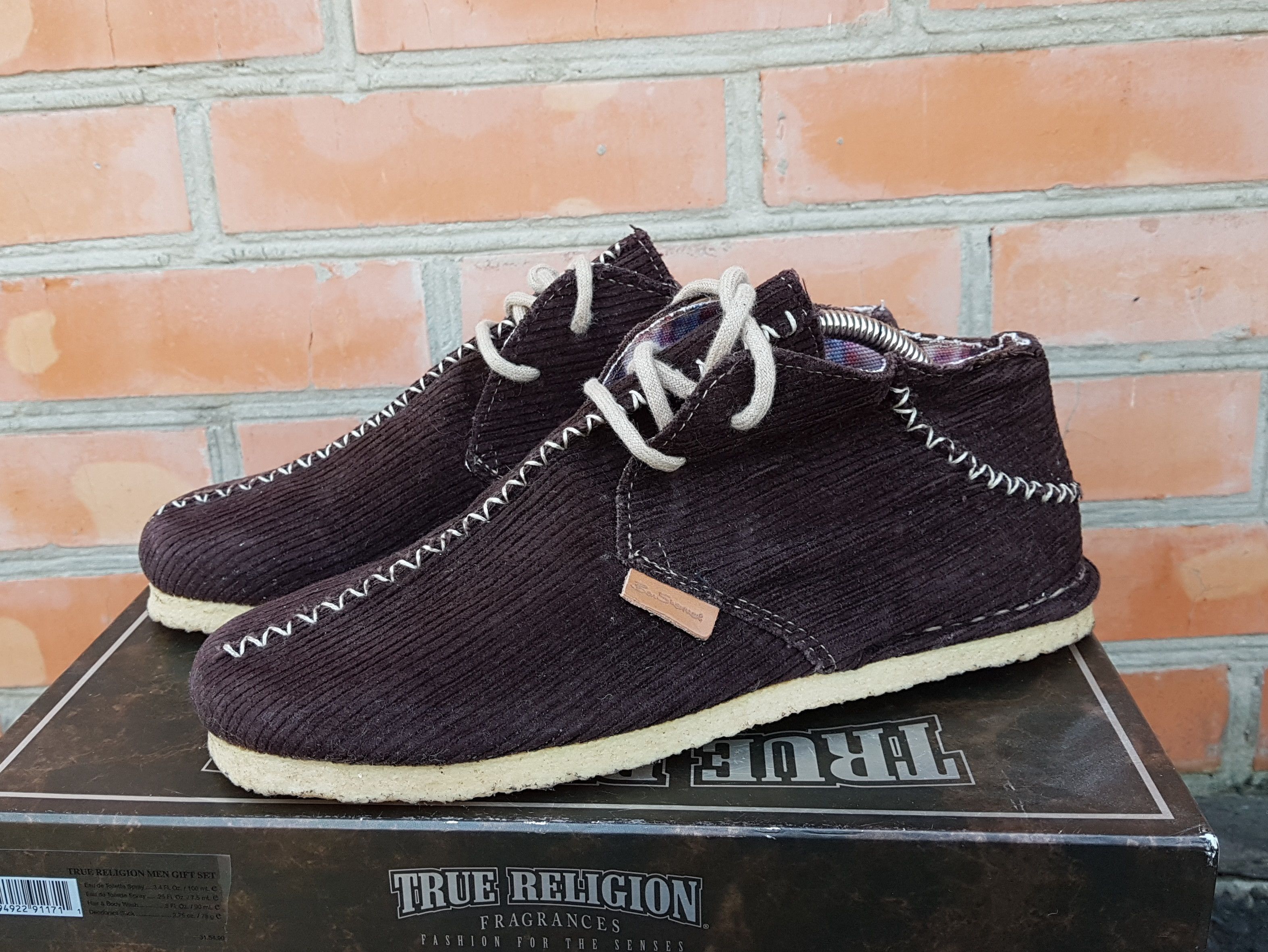 Ben Sherman Vintage Ben Sherman Corduroy Velvet Sneakers Boots Size US 8 / EU 41 - 2 Thumbnail