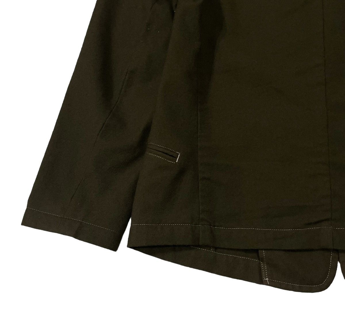 Y's Y’s Yohji Yamamoto Hidden Buttons Wool Silk Jacket Size S / US 4 / IT 40 - 12 Thumbnail