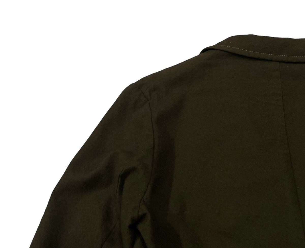 Y's Y’s Yohji Yamamoto Hidden Buttons Wool Silk Jacket Size S / US 4 / IT 40 - 13 Thumbnail