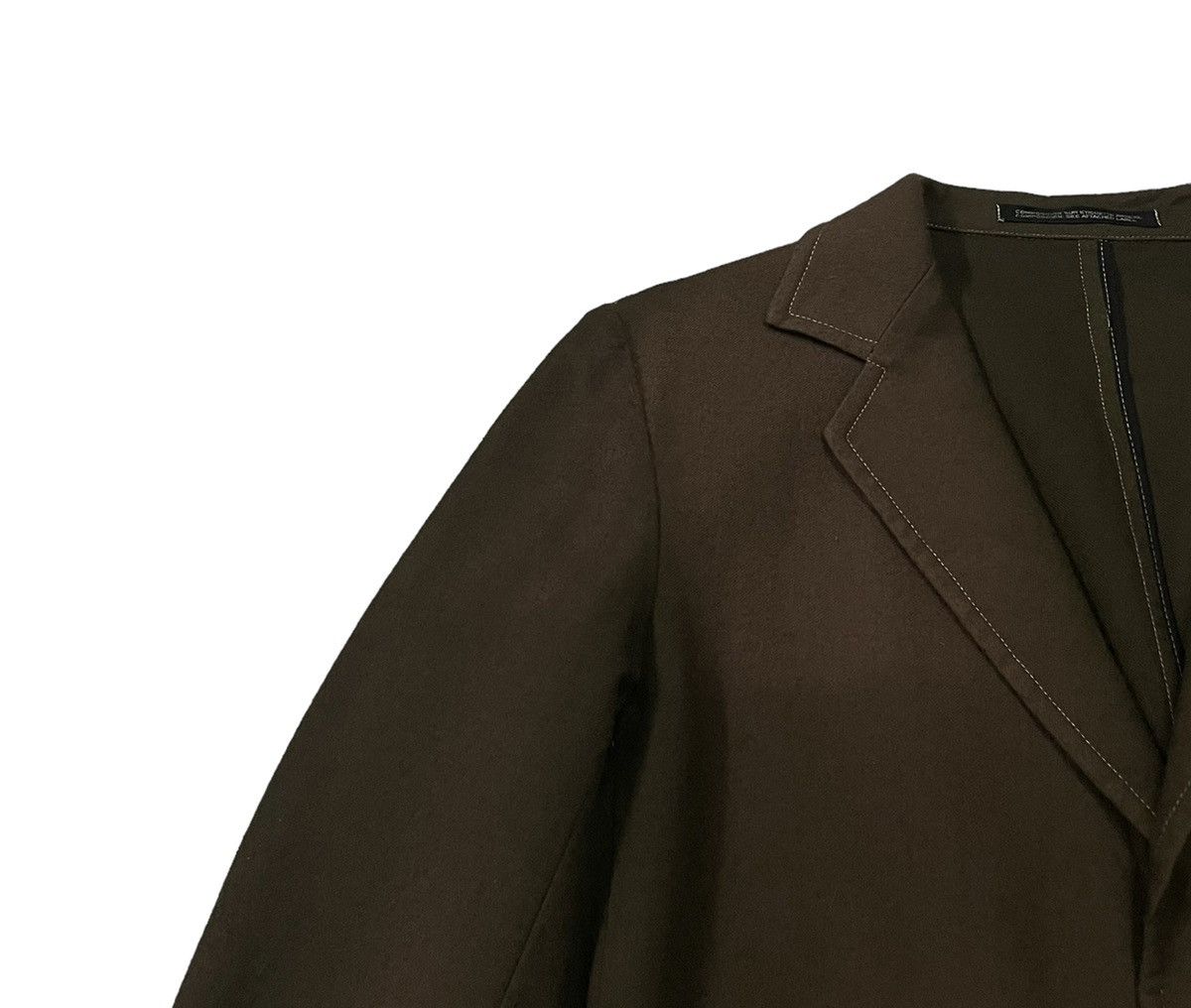Y's Y’s Yohji Yamamoto Hidden Buttons Wool Silk Jacket Size S / US 4 / IT 40 - 5 Thumbnail