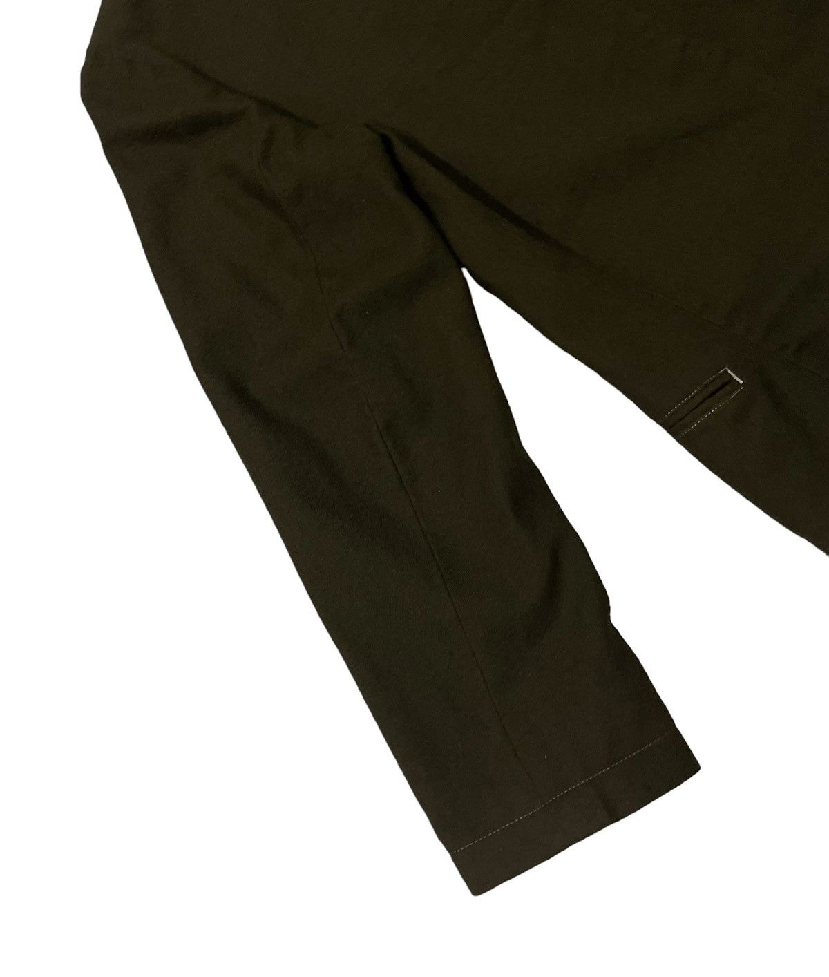 Y's Y’s Yohji Yamamoto Hidden Buttons Wool Silk Jacket Size S / US 4 / IT 40 - 14 Thumbnail