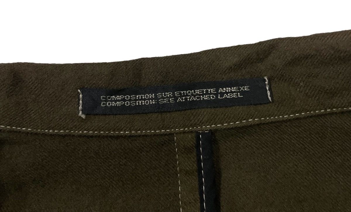 Y's Y’s Yohji Yamamoto Hidden Buttons Wool Silk Jacket Size S / US 4 / IT 40 - 20 Thumbnail