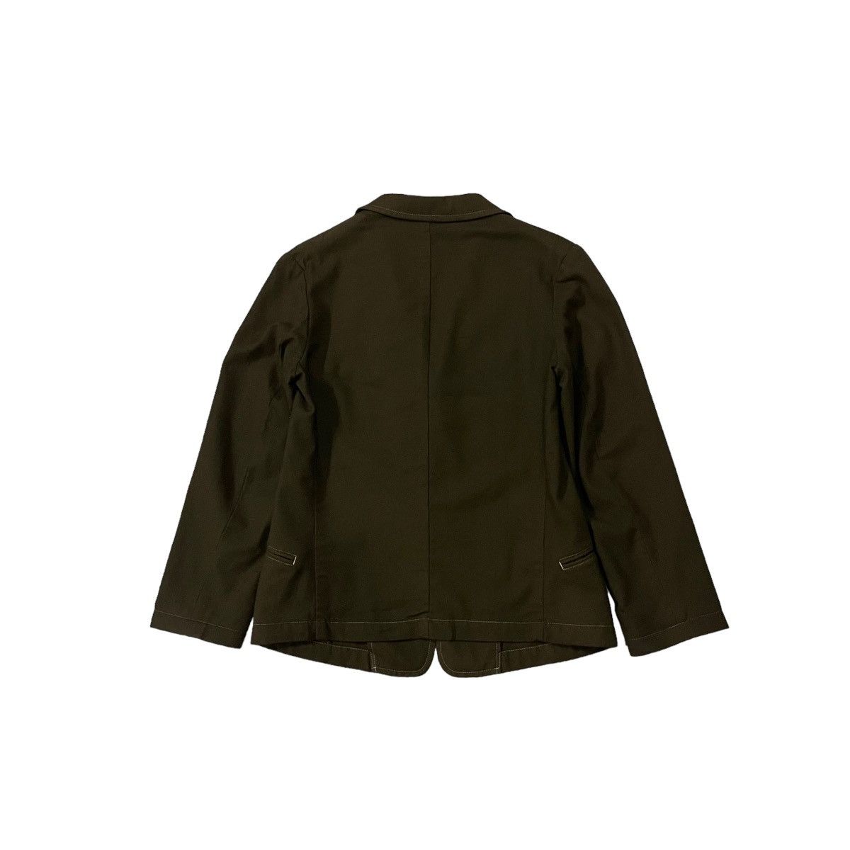 Y's Y’s Yohji Yamamoto Hidden Buttons Wool Silk Jacket Size S / US 4 / IT 40 - 9 Thumbnail