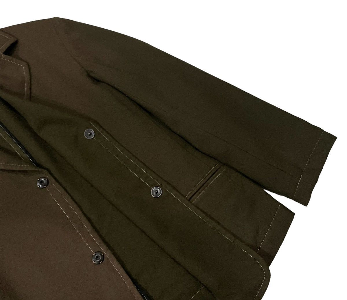Y's Y’s Yohji Yamamoto Hidden Buttons Wool Silk Jacket Size S / US 4 / IT 40 - 17 Thumbnail
