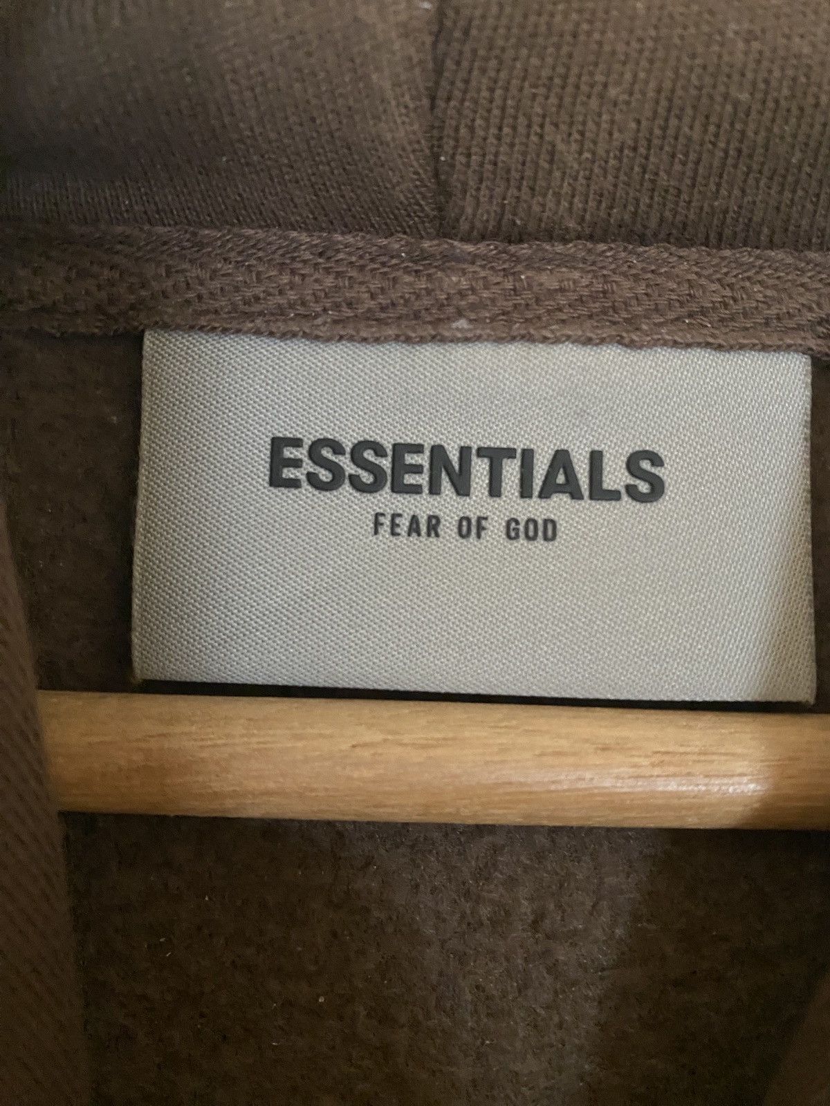 Essentials × Fear of God Fear of God Essentials Brown Hoodie Size US XL / EU 56 / 4 - 4 Thumbnail