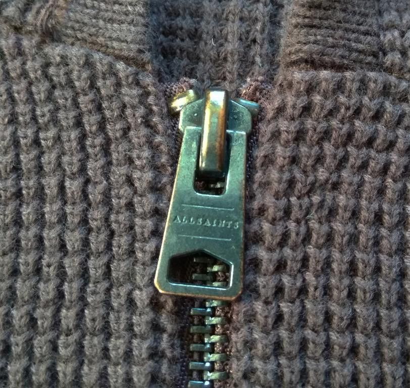 Allsaints AllSaints Trias Knit Cotton Hoody Size US XS / EU 42 / 0 - 5 Thumbnail