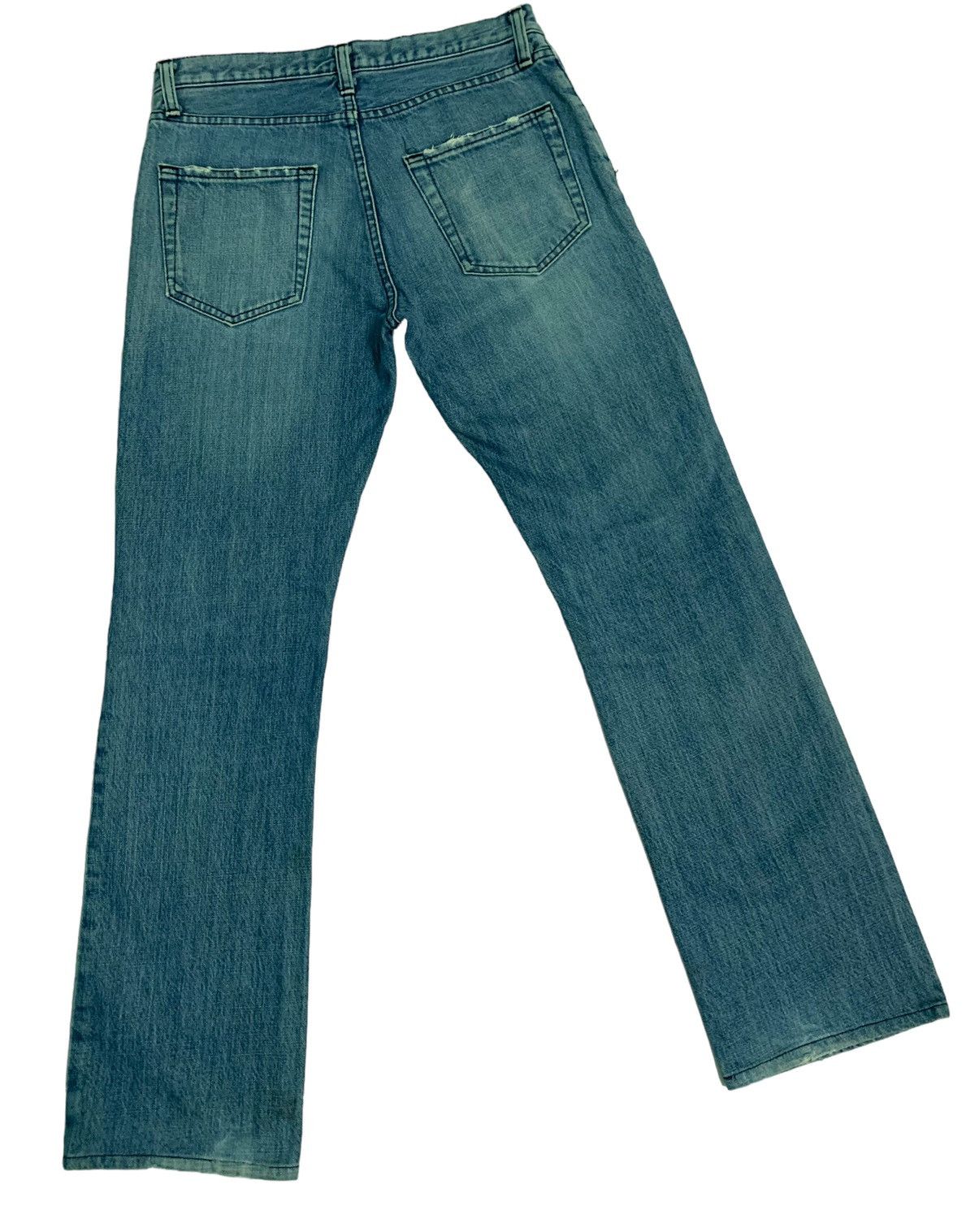 Roar Vintage Roar 2 Guns Distressed Flare Jeans Size US 29 - 4 Thumbnail