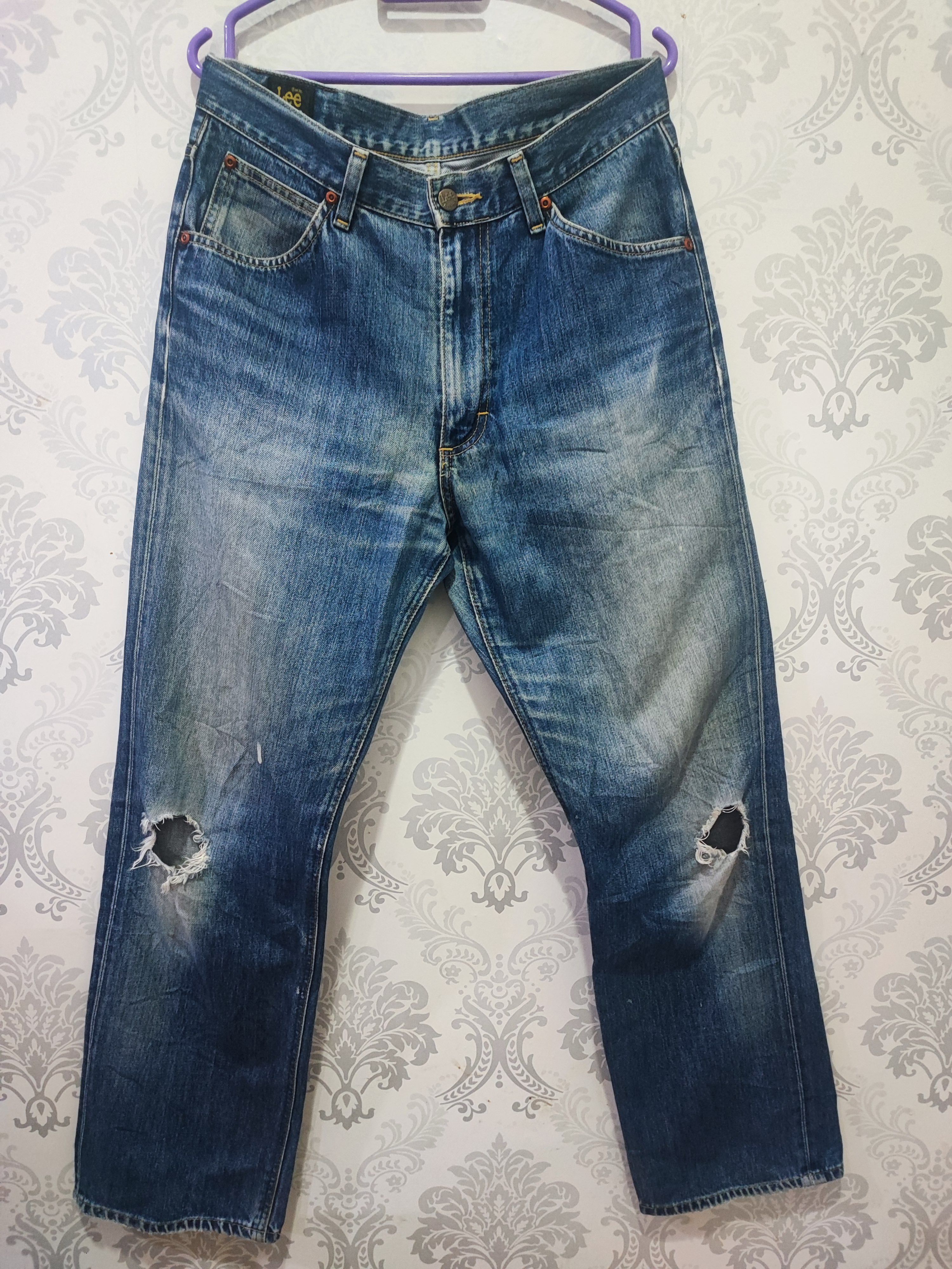 Vintage Distressed Lee Riders Jeans