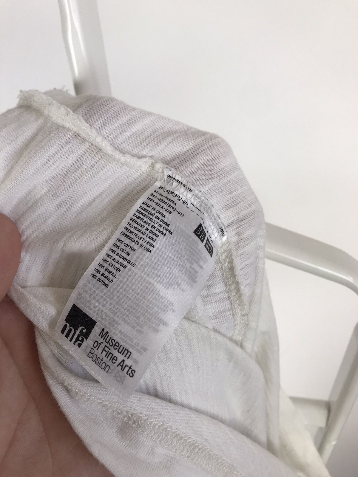 Uniqlo Uniqlo x Museum Of Fine Arts Japanese Style Structure Tee Size US S / EU 44-46 / 1 - 4 Thumbnail