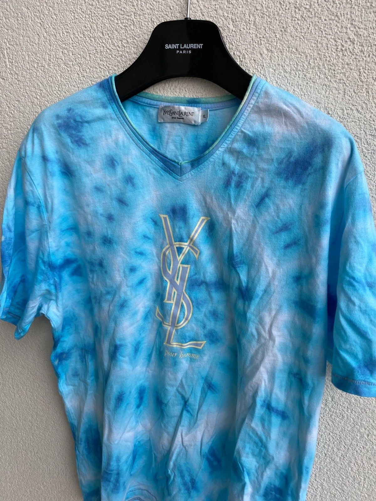 YSL T-shirt Tie Dye