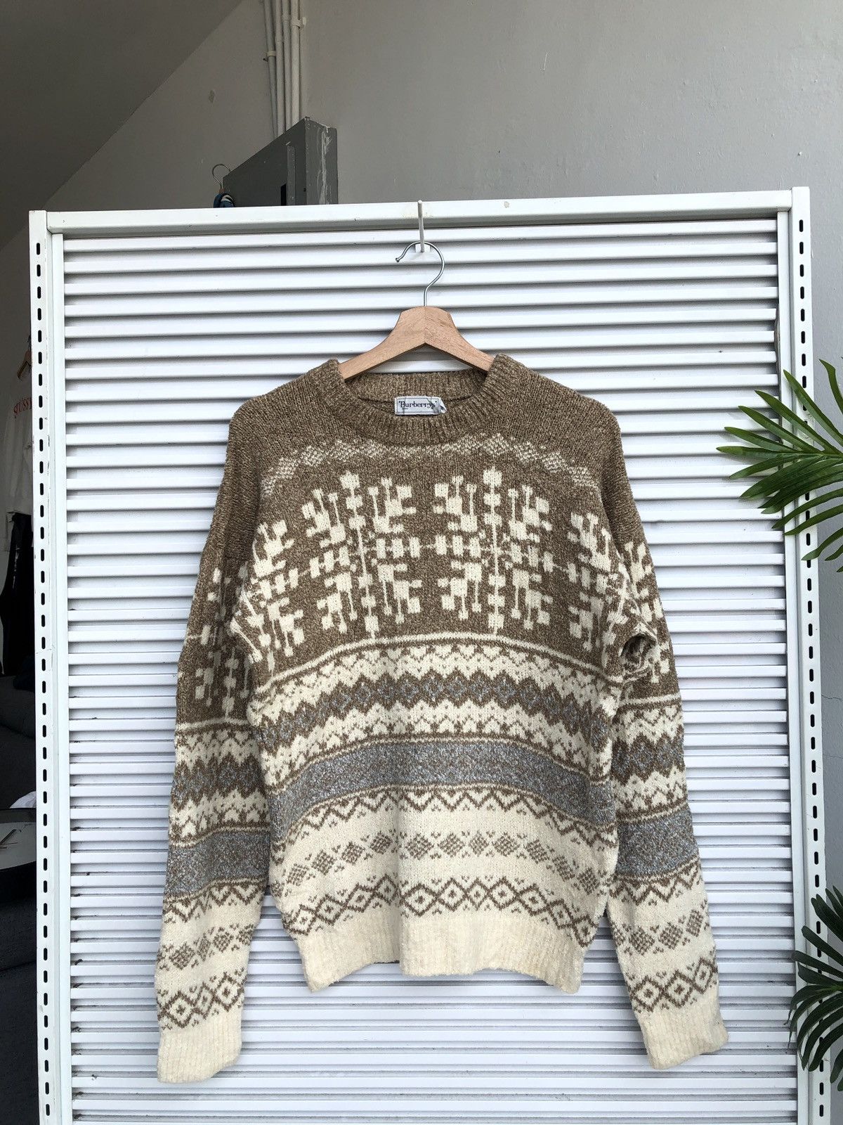 Burberry Vintage Burberry Knitwear Size US M / EU 48-50 / 2 - 1 Thumbnail