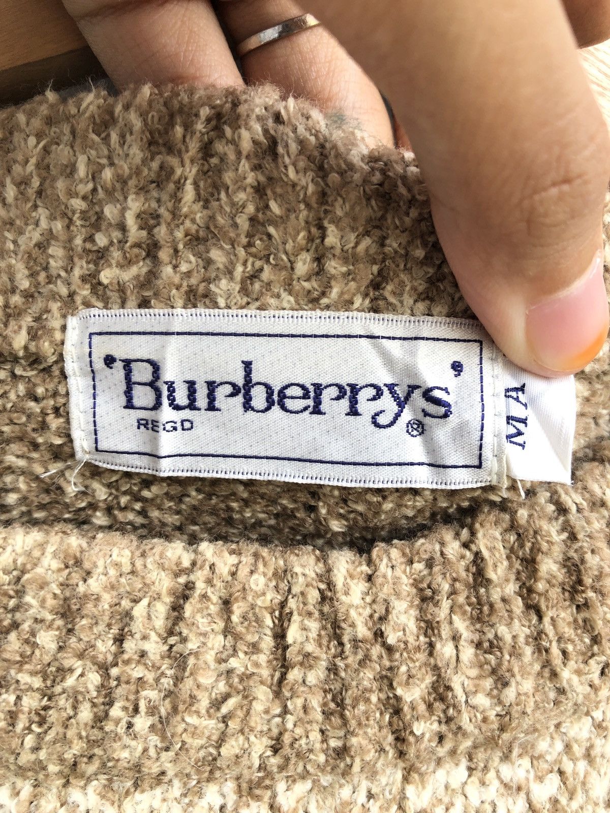 Burberry Vintage Burberry Knitwear Size US M / EU 48-50 / 2 - 4 Thumbnail