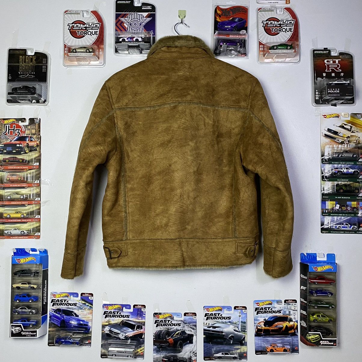 Japanese Brand × Vintage 🔥OFFER🔥Vintage Shearling Faux Fur Lined Jacket Size US M / EU 48-50 / 2 - 3 Thumbnail