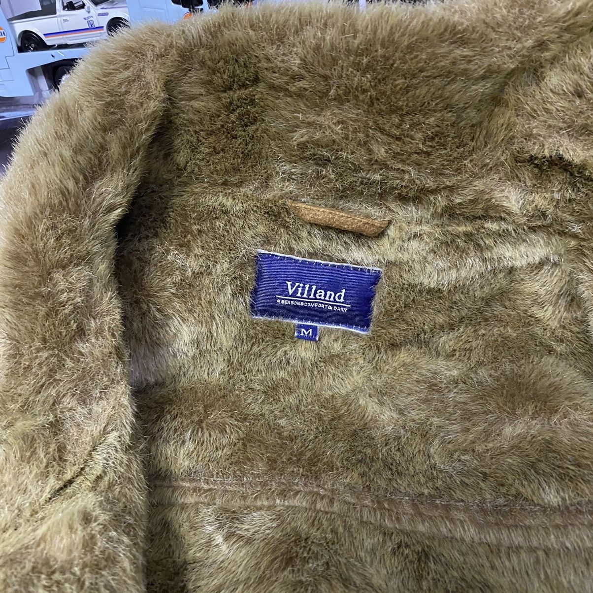 Japanese Brand × Vintage 🔥OFFER🔥Vintage Shearling Faux Fur Lined Jacket Size US M / EU 48-50 / 2 - 6 Thumbnail