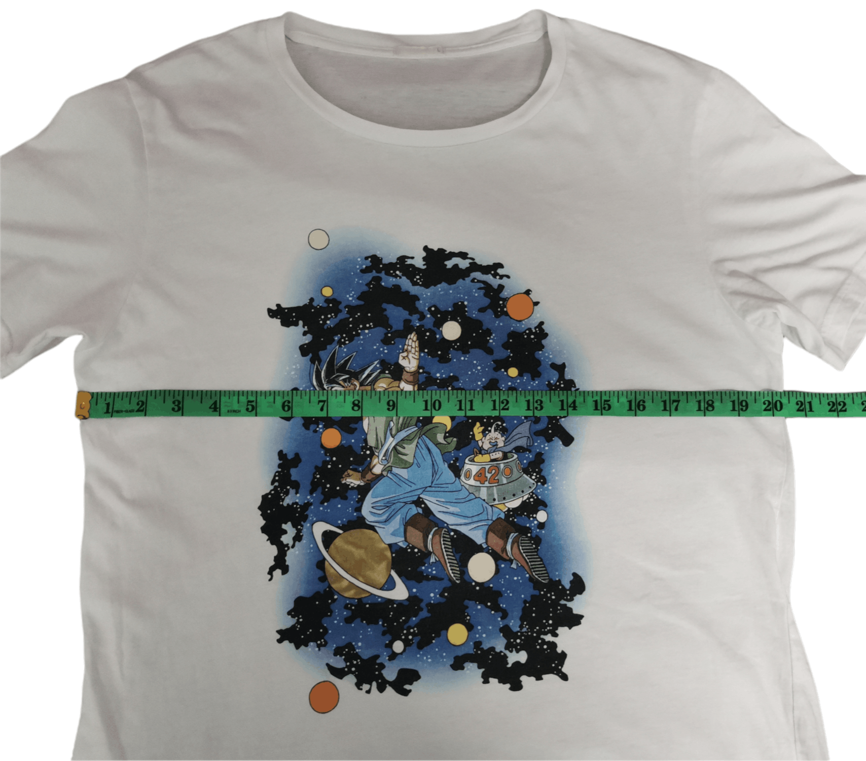 Anime Dragon Ball Goku Japan Anime Tee Akira Evangelion Vegeta Size US L / EU 52-54 / 3 - 4 Thumbnail