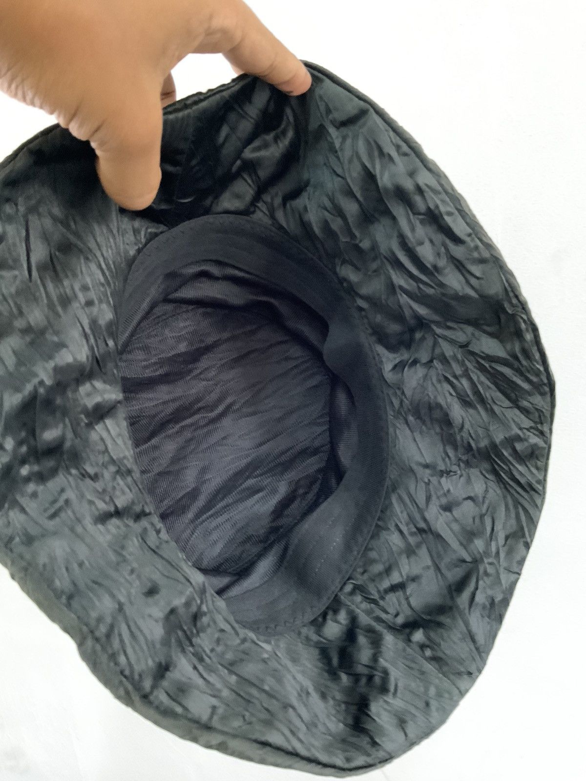 Vintage Vintage Twitching Black Bucket Hat Cap Size ONE SIZE - 8 Thumbnail