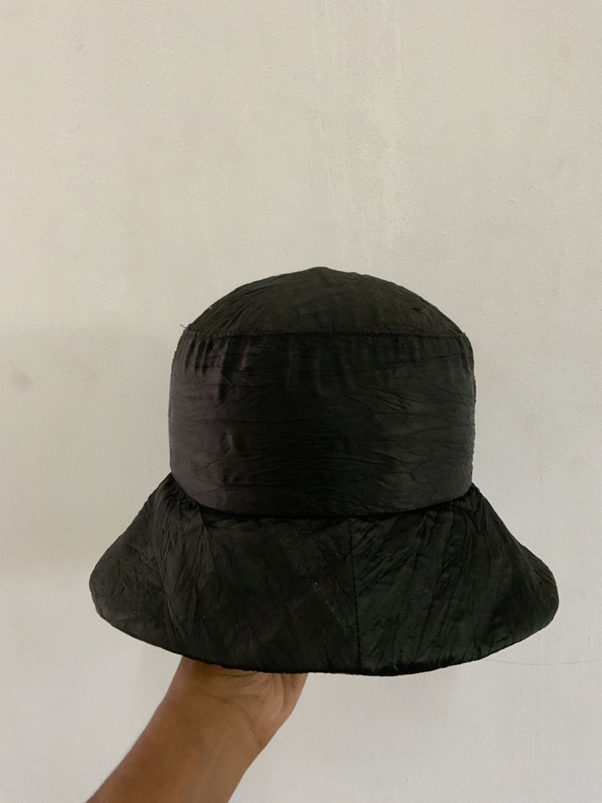 Vintage Vintage Twitching Black Bucket Hat Cap Size ONE SIZE - 2 Thumbnail