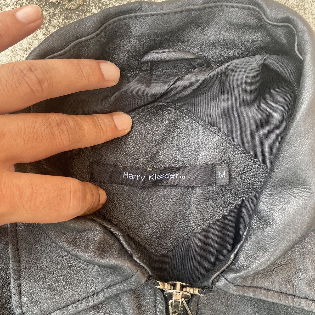 Genuine Leather Vintage Harry Klaider Zip Up Leather Jacket Size US L / EU 52-54 / 3 - 8 Thumbnail