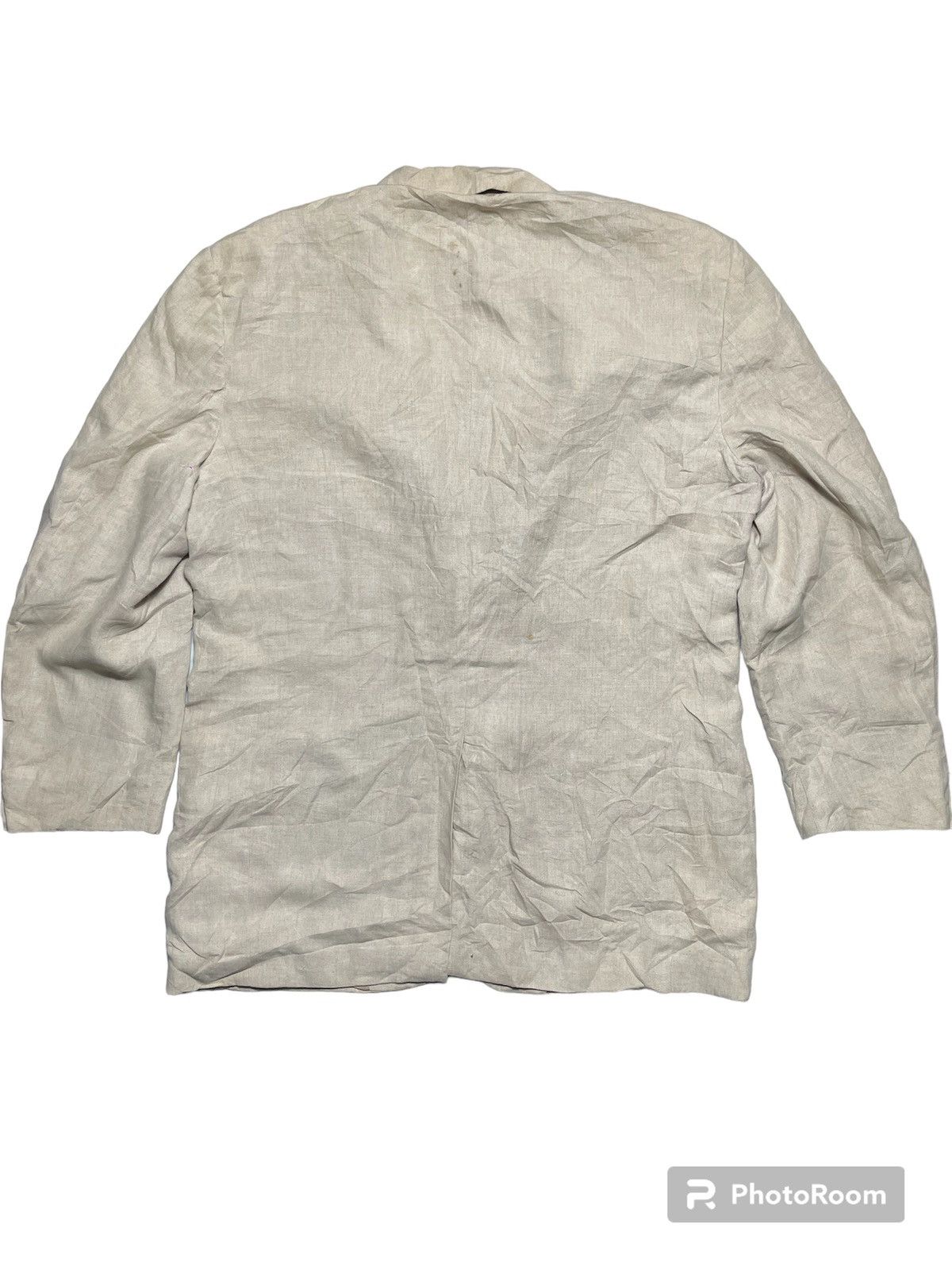 J.Crew × Vintage J.Crew Linen Blazer Size 42R - 2 Thumbnail
