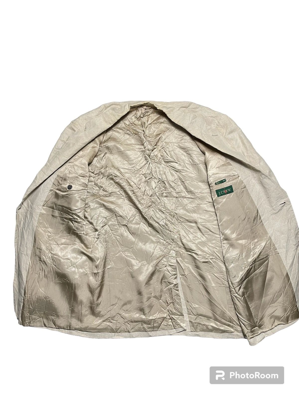 J.Crew × Vintage J.Crew Linen Blazer Size 42R - 4 Thumbnail