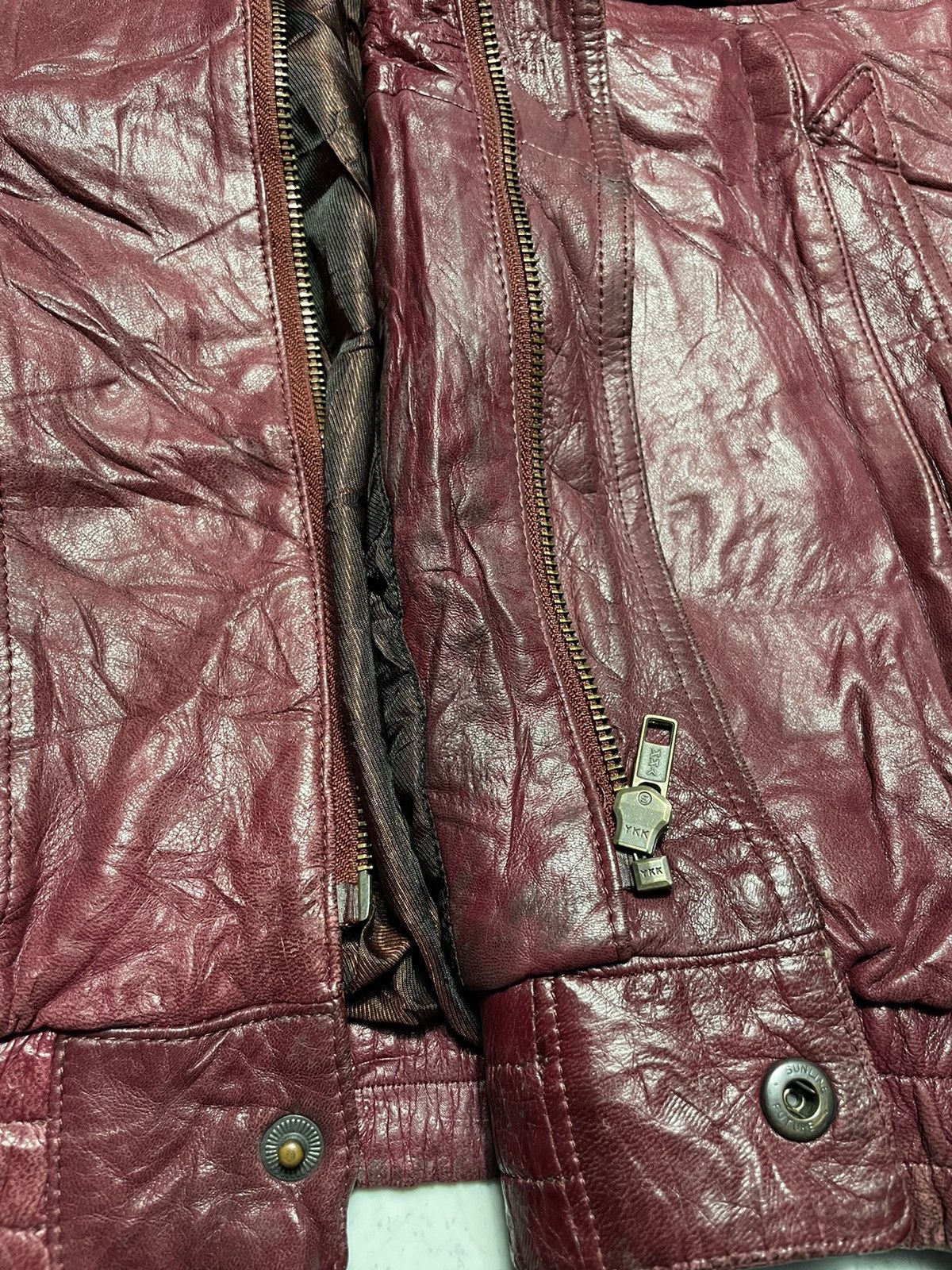 Japanese Brand × Vintage Aviator Jacket Genuine Leather Size US L / EU 52-54 / 3 - 9 Thumbnail