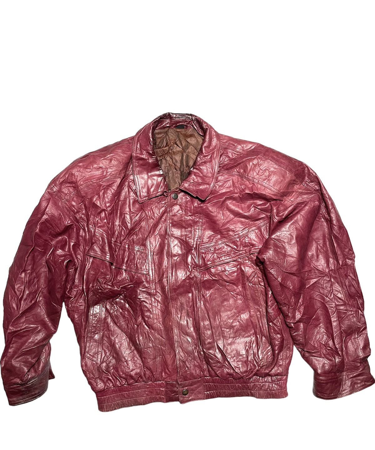 Japanese Brand × Vintage Aviator Jacket Genuine Leather Size US L / EU 52-54 / 3 - 1 Thumbnail