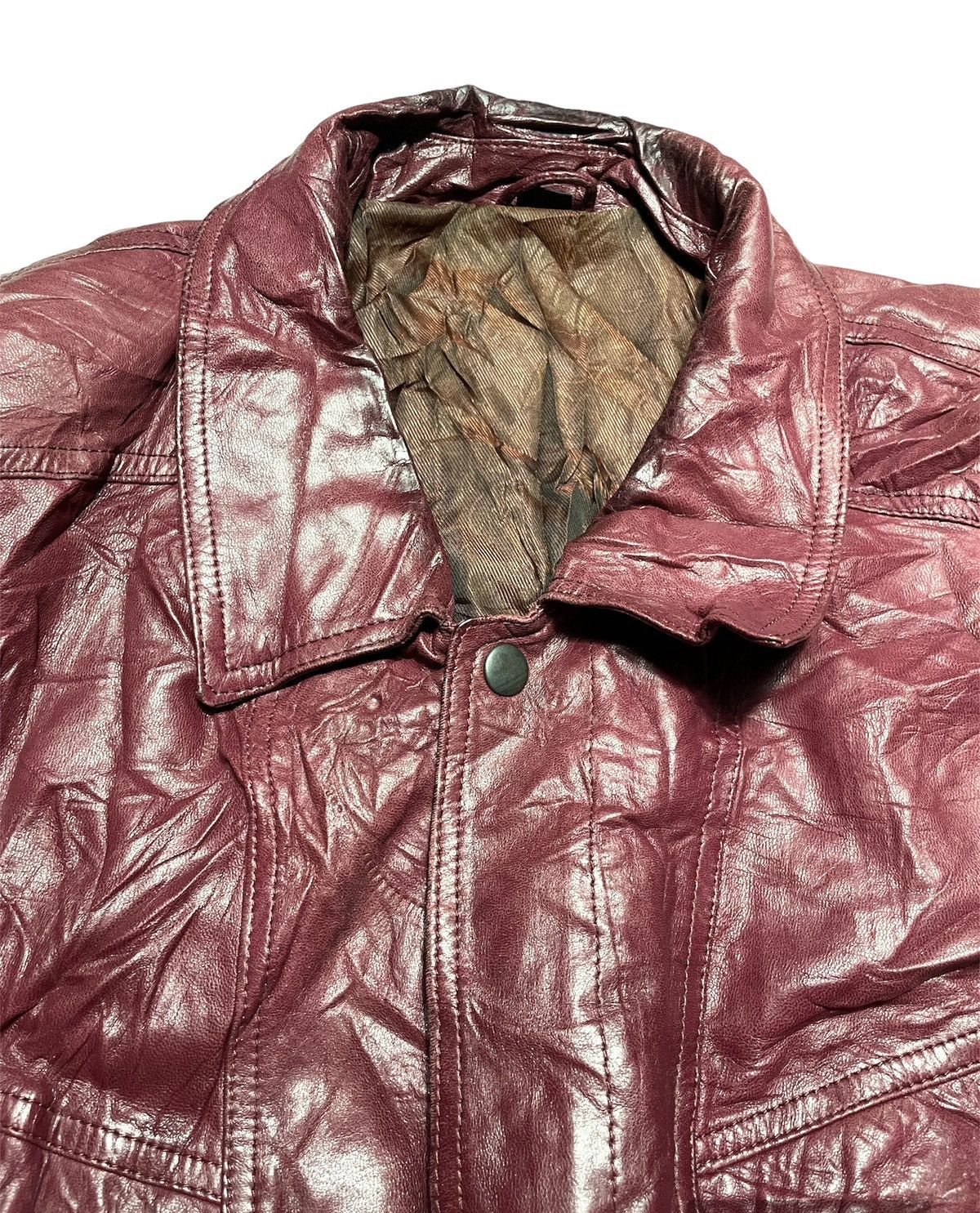 Japanese Brand × Vintage Aviator Jacket Genuine Leather Size US L / EU 52-54 / 3 - 7 Thumbnail