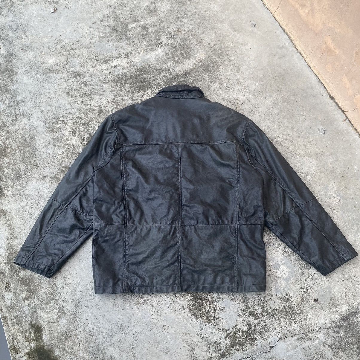 Genuine Leather Vintage Reserve Button Up Genuine Leather Jacket Size US XL / EU 56 / 4 - 5 Thumbnail