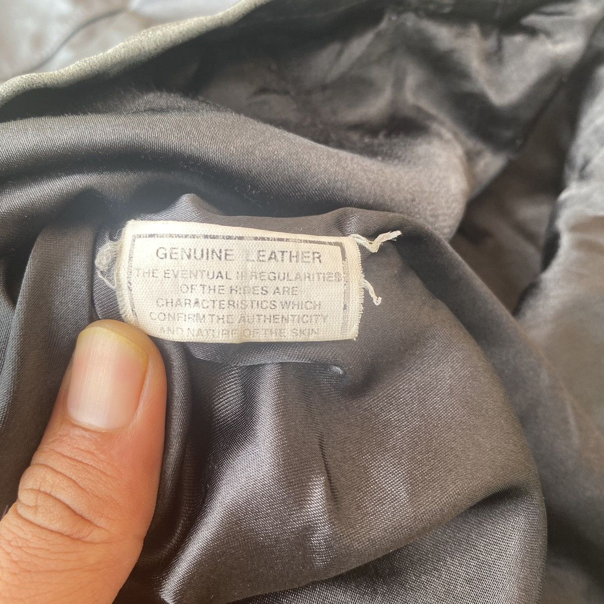 Genuine Leather Vintage Reserve Button Up Genuine Leather Jacket Size US XL / EU 56 / 4 - 16 Thumbnail