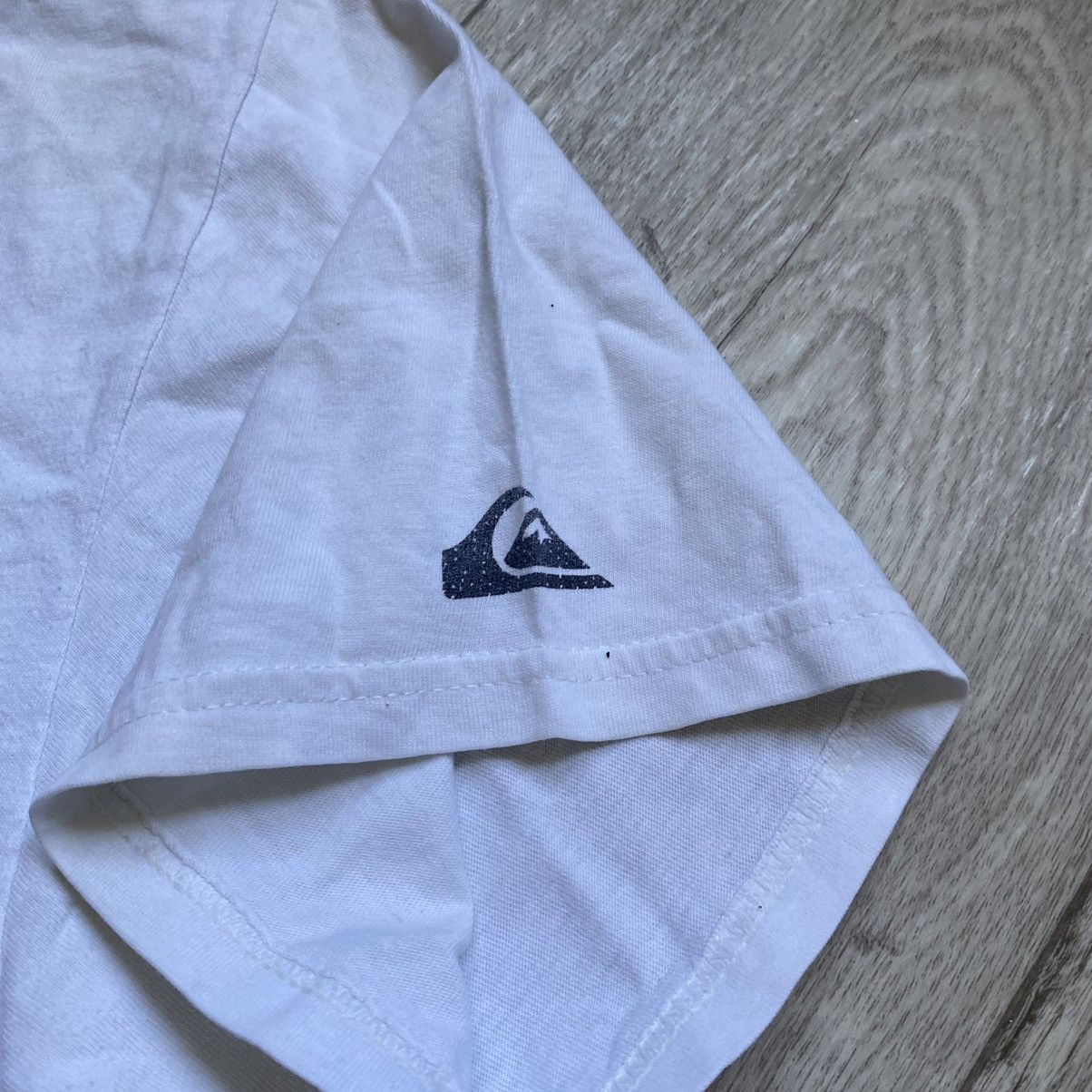 Quiksilver QUIKSILVER Y2K SURF STYLE WHITE T SHIRT Size US L / EU 52-54 / 3 - 4 Thumbnail