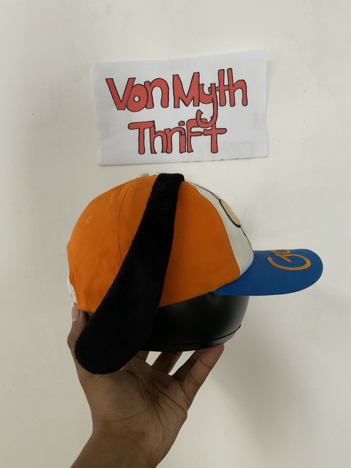 Disney Goofy Big Logo Disney Hat Size ONE SIZE - 4 Thumbnail