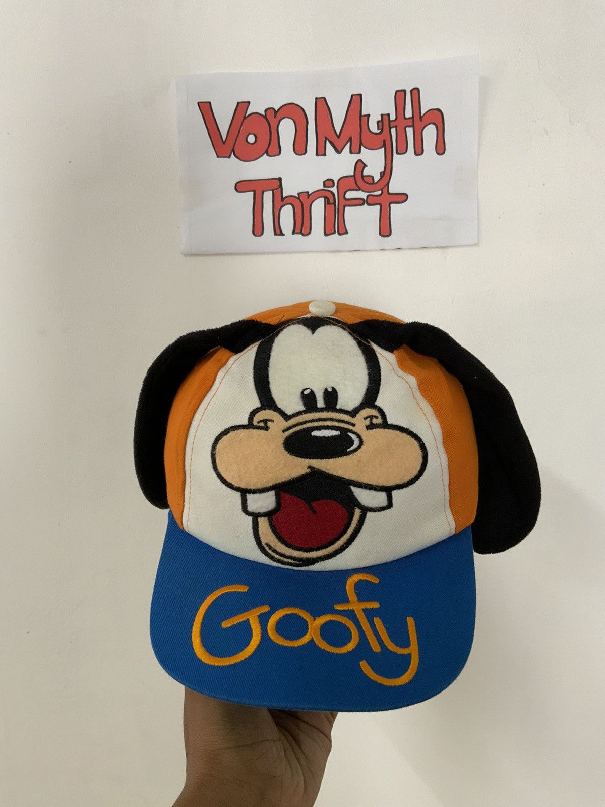 Disney Goofy Big Logo Disney Hat Size ONE SIZE - 5 Thumbnail