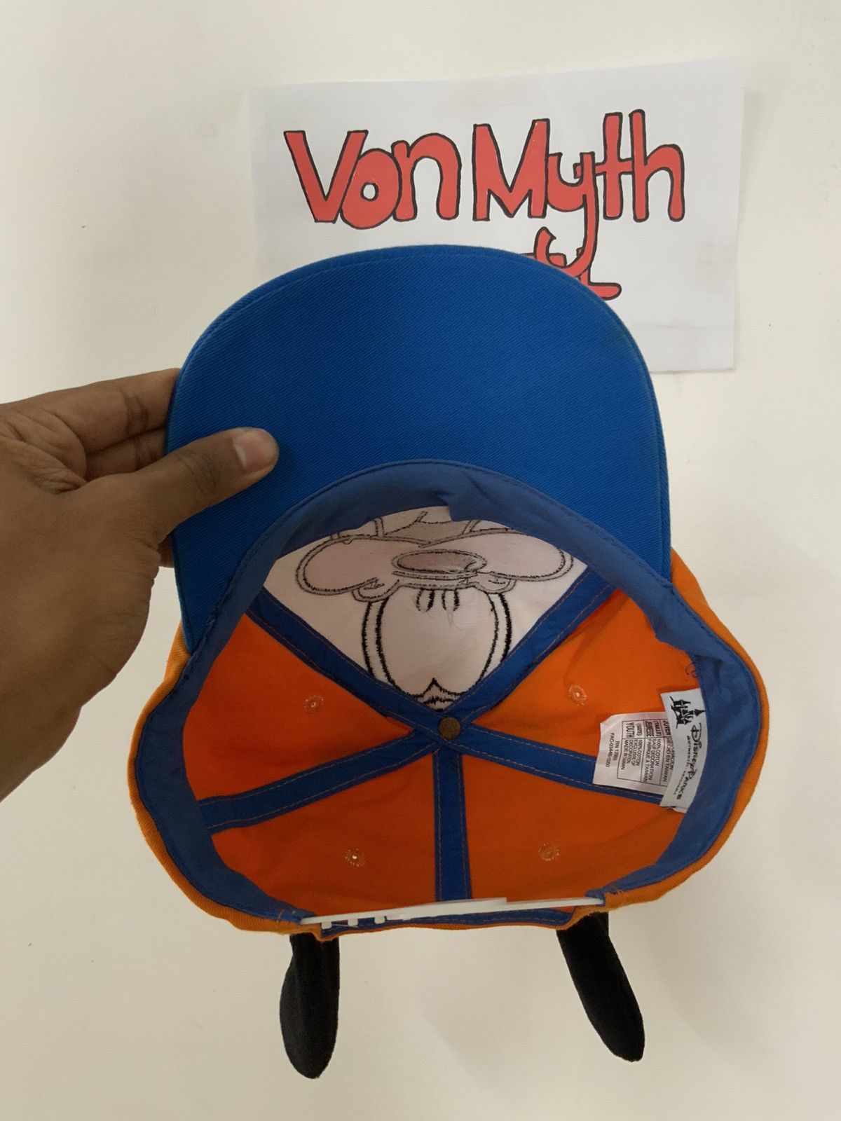 Disney Goofy Big Logo Disney Hat Size ONE SIZE - 7 Thumbnail