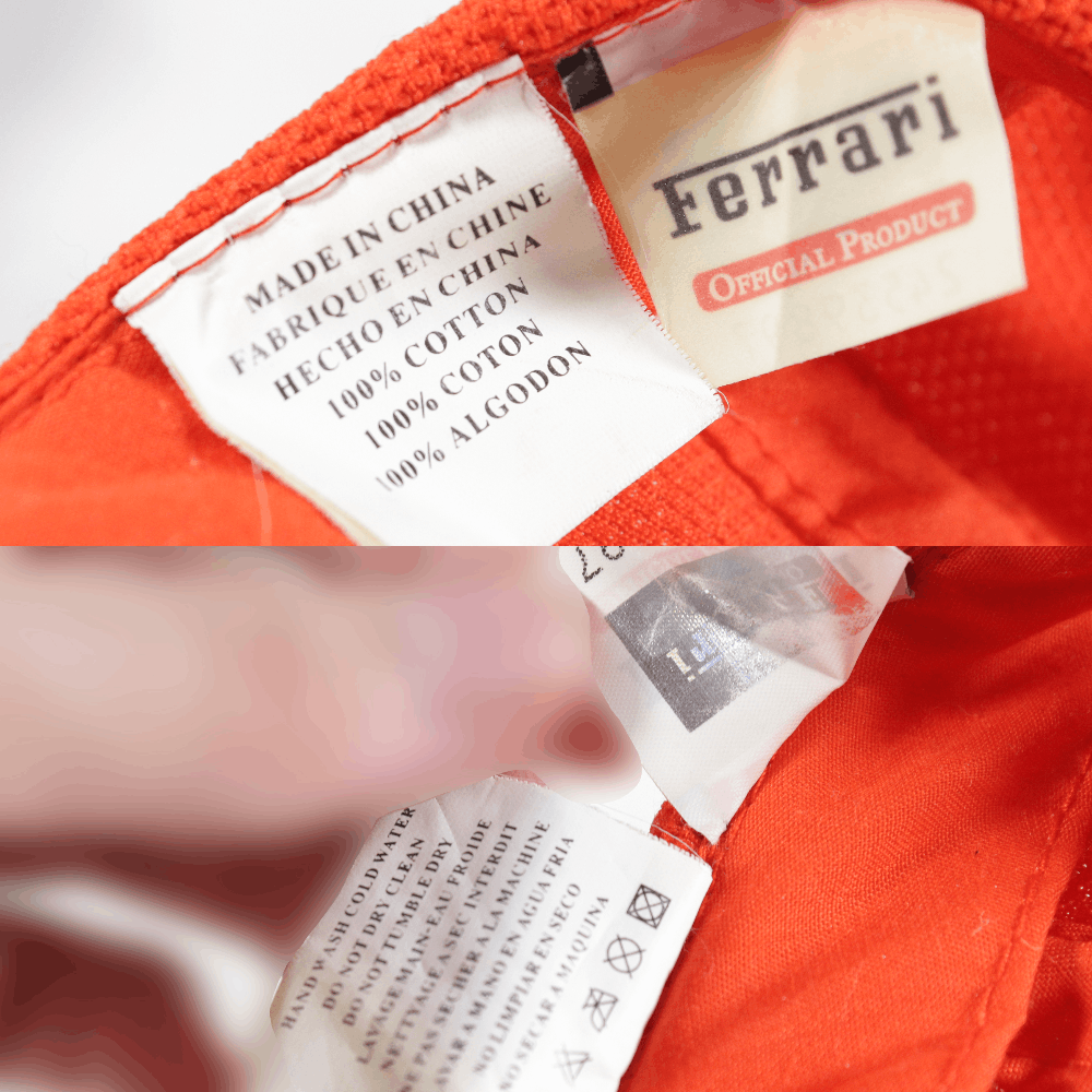 Ferrari 90S Big Logo Cap Size ONE SIZE - 6 Thumbnail